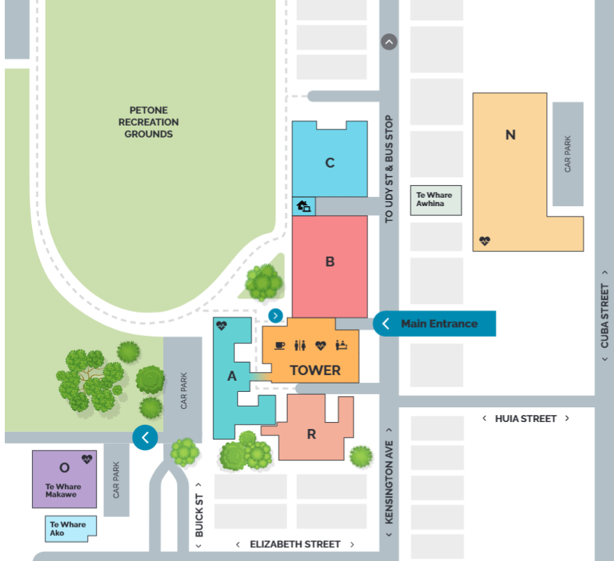 Map Of Campus   Snip Of Campus Map.PNG